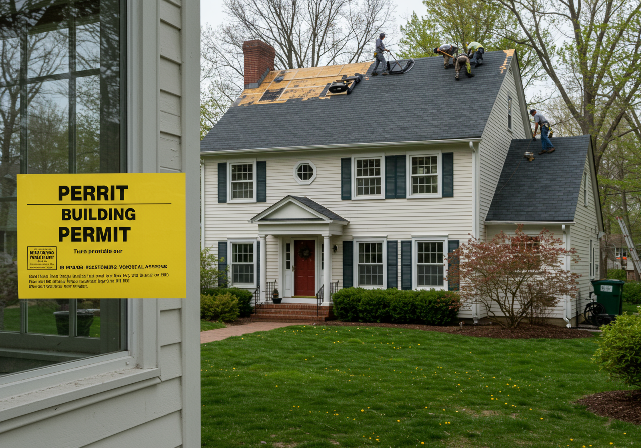 A Glastonbury Homeowner's 2026 Roof Permit Story: Real Experience