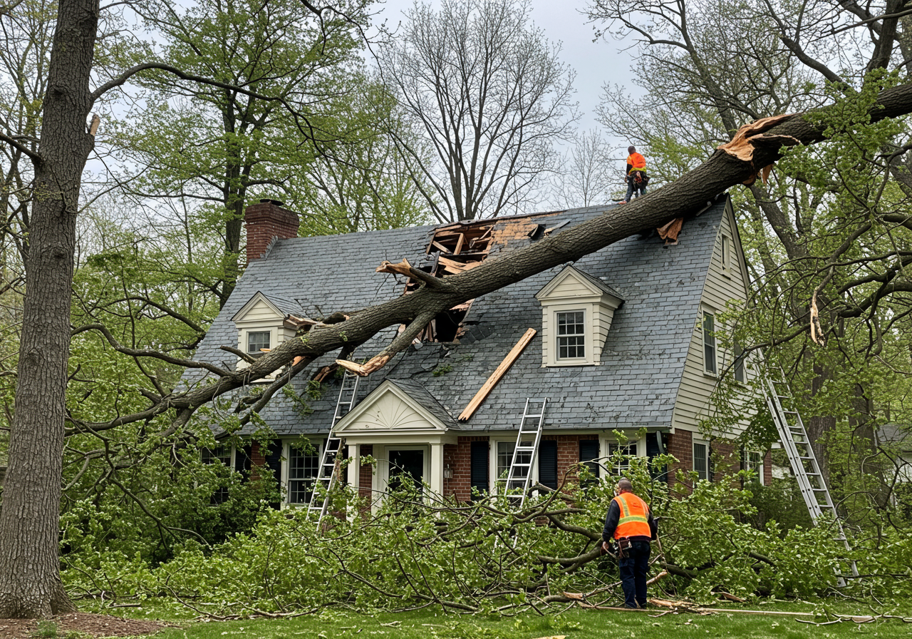 How to Assess Fallen Tree Roof Damage in Stamford: Expert Guide